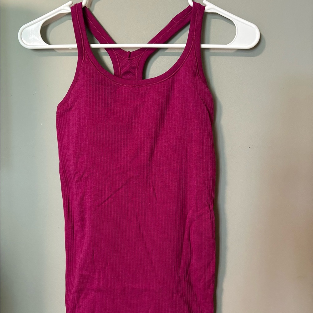 LULULEMON Ebb to Street Tank Top Magenta